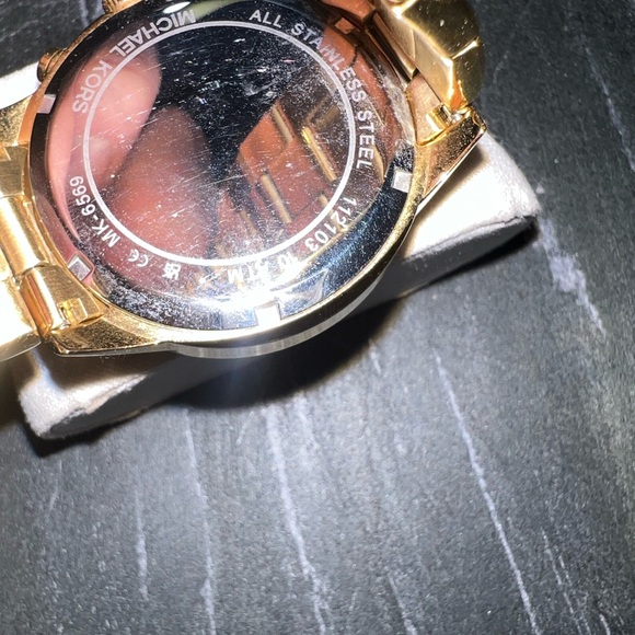 Michael Kors Gold and Black Watch